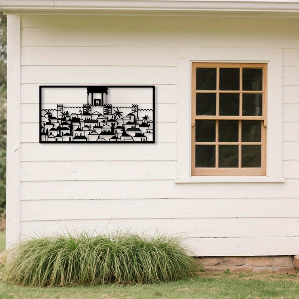 CIFBUY Metal Wall Art Jerusale - Art & Craft Kortingscode ulasan dan harga